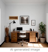 Image 4 of Wood wall art, "Unity N° 4" by R3