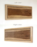 Wood wall art, "Unity N° 4" by R3