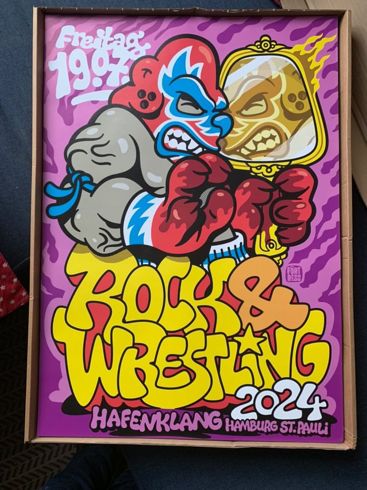 Image of Rock & Wresting 2024 / poster