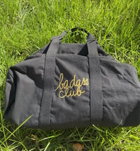 Image 5 of PRE-COMMANDE - Grand sac noir "BADASS CLUB" - Collab the Simones x Mathou