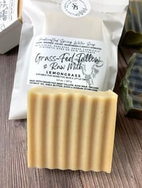 Image 1 of Grass-Fed Tallow + Raw Milk Soaps (Scented & Unscented)