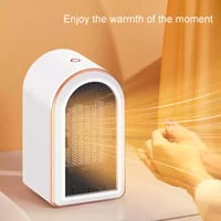 Winter Warmer Electric PTC Ceramic Heating Space Air Heater Mini Desktop Fan Heater