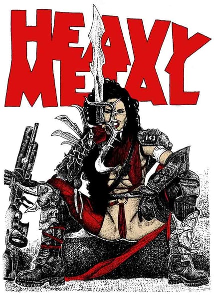 Image of HEAVY METAL - POSTER