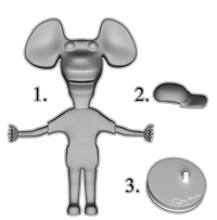 Image 5 of Ratboy Genius Mini Figure - PREORDER
