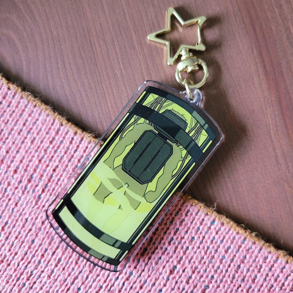 Image of Stasis Tube Soldier 3D Charm