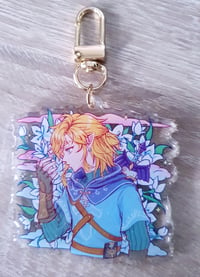 Image 3 of Link double sided keychain