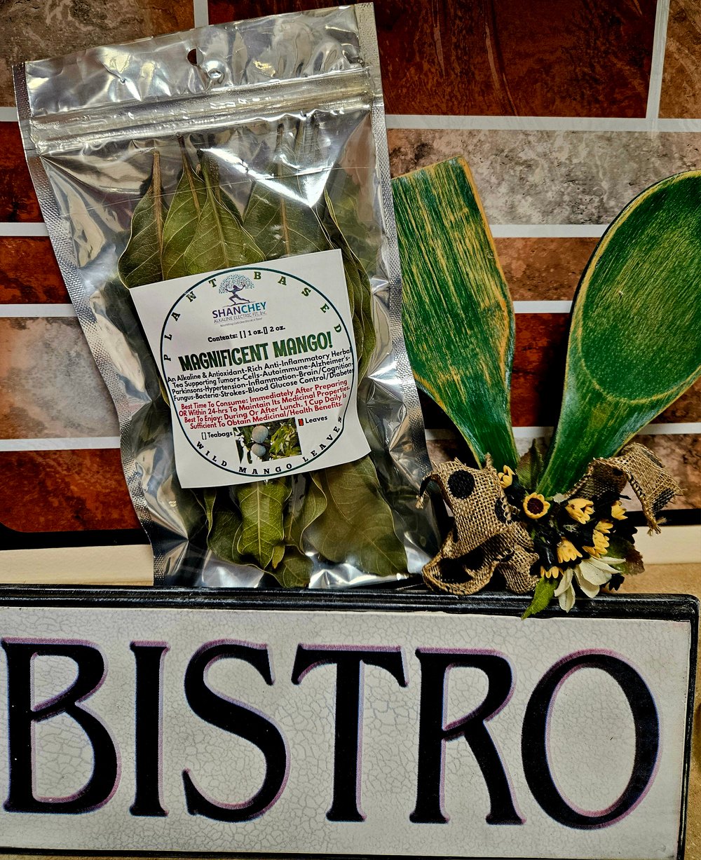 Magnificent Mango! Wild Mango Leaf Tea-Tumors-Cells-Autoimmune-Alzheimer-Parkinsons-Strokes