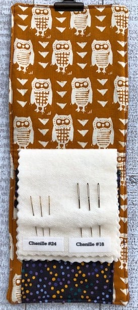 Image of Nest Your Needle  - Needle Book Kit 4 1/2" X 5 1/2"