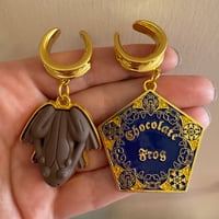 Chocolate Frog Dangles (sizes 2g-1 1/2)