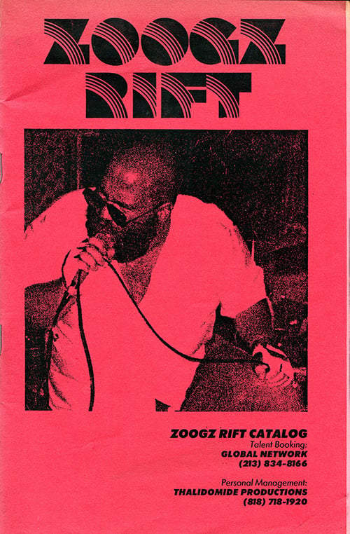 Image of ZOOGZ RIFT CATALOG → zine