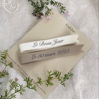 RUBANS PERSONNALISÉS