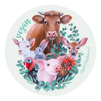 Image 2 of Vegan | Button