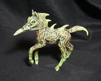 Image 3 of DEMON HORSE - small green mean plaguey horse