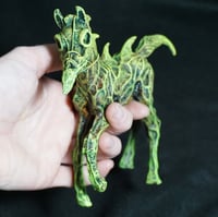 Image 5 of DEMON HORSE - small green mean plaguey horse