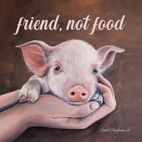 Image 1 of Friend, not food | Sticker