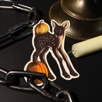 Image 1 of Oh Deer! Halloween Sticker • 4.5”