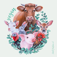 Image 2 of Vegan | Sticker