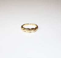Image 1 of Gold Braided  Ring
