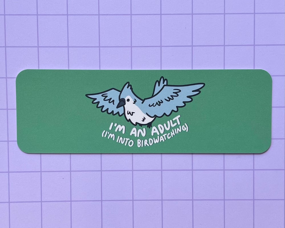 Image of Birdwatching bookmark