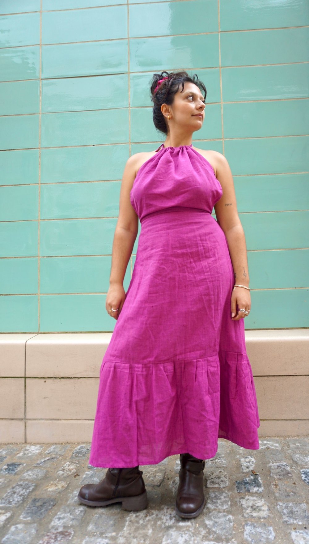 Image of The Selah Dress - Beetroot 