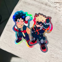 Image 1 of MHA Holographic Sticker