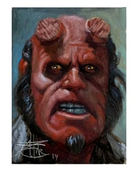 "Hellboy"- 8x10" Open Edition Print