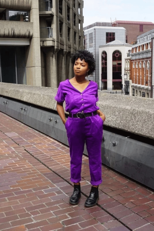 Image of  Ashanari Grape Boilersuit  - SAMPLE