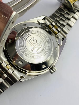 Image of rare eye catching ricoh medallion automatic gents watch,1970's/(VTG-19)