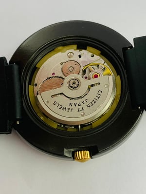Image of rare eye catching citizen automatic gents watch,1970's/(VTG-18)