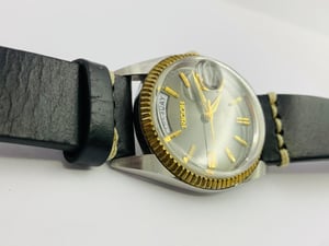 Image of rare eye catching ricoh automatic gents watch,1970's/(VTG-16)