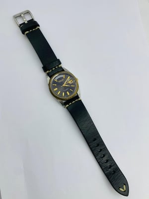 Image of rare eye catching ricoh automatic gents watch,1970's/(VTG-16)