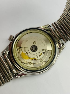 Image of rare eye catching west end automatic gents watch,1970's/(VTG-15)