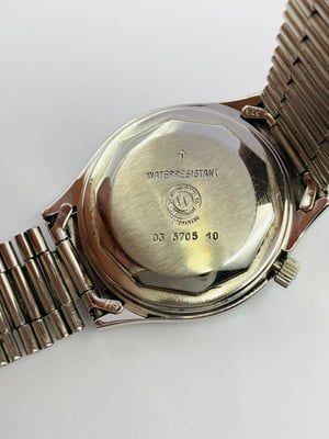 Image of rare eye catching west end automatic gents watch,1970's/(VTG-15)