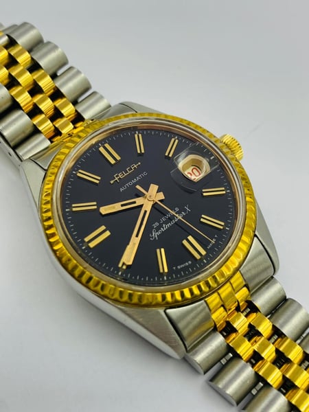 Image of stunning felca sportmaster X automatic gents watch,1970's/(VTG-13)