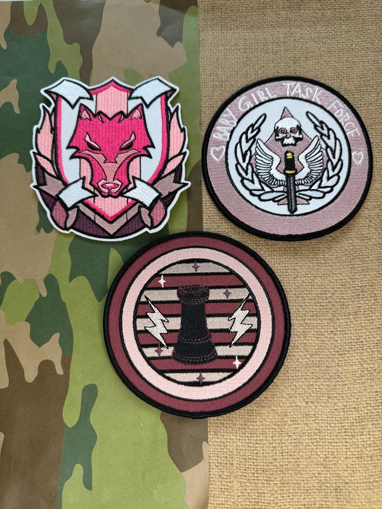 Image of Iron on COD Inspired Patches