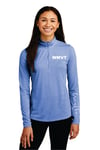 New Ladies Performance Tri Blend Quarter zip - 3 color options