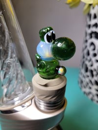 Image 1 of Green Stardust Yoshi 3DXL Joystick 