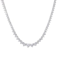 Image 1 of Gemini Graduated Tennis Necklace
