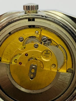 Image of stunningly rare collectors tissot seastar automatic gents watch,1960's/70's.(VTG-05)