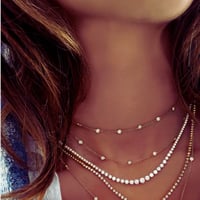 Image 5 of Gemini Graduated Tennis Necklace