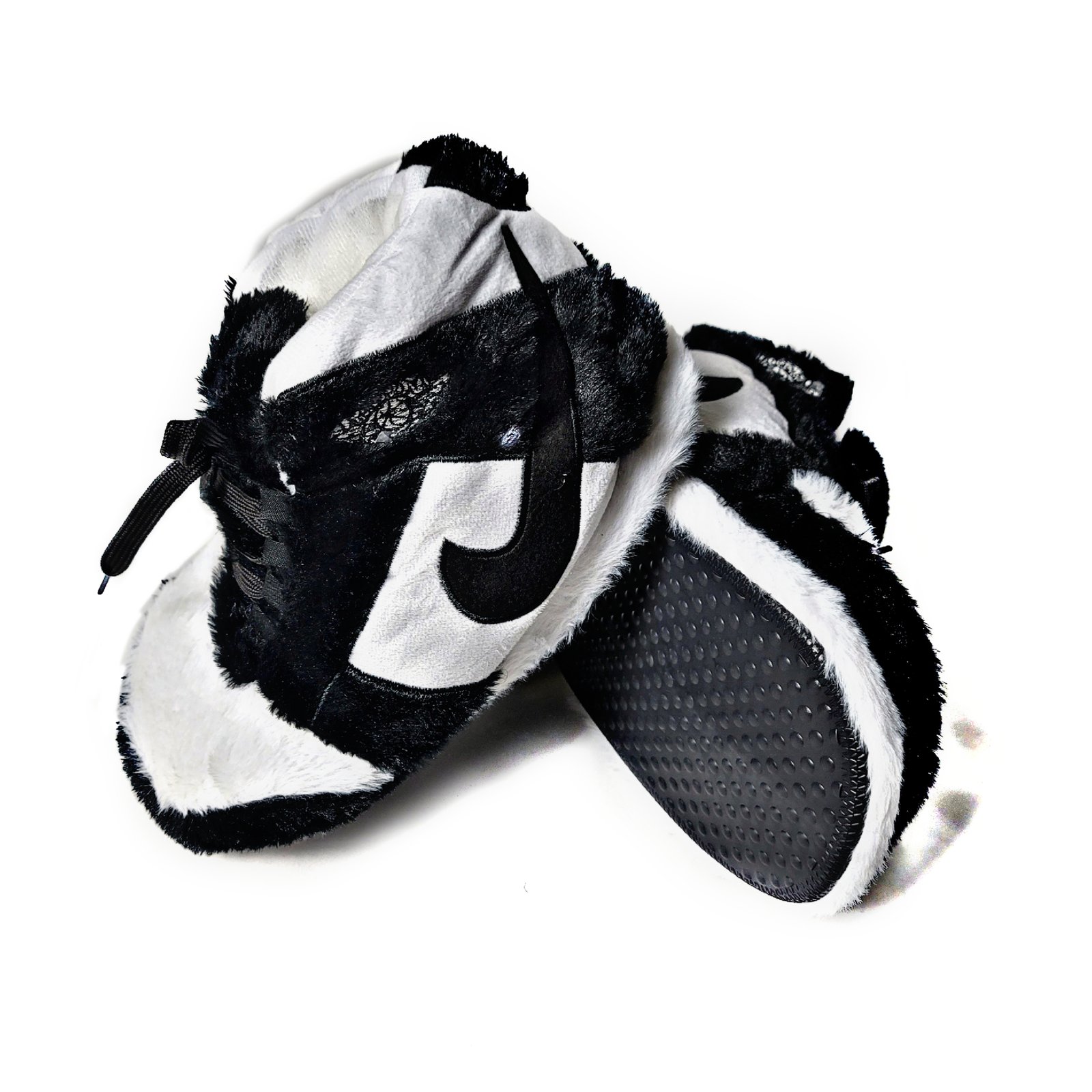 【COSYHARU】Black & White Whole Heel Slippers Cushionaire Women's Collection