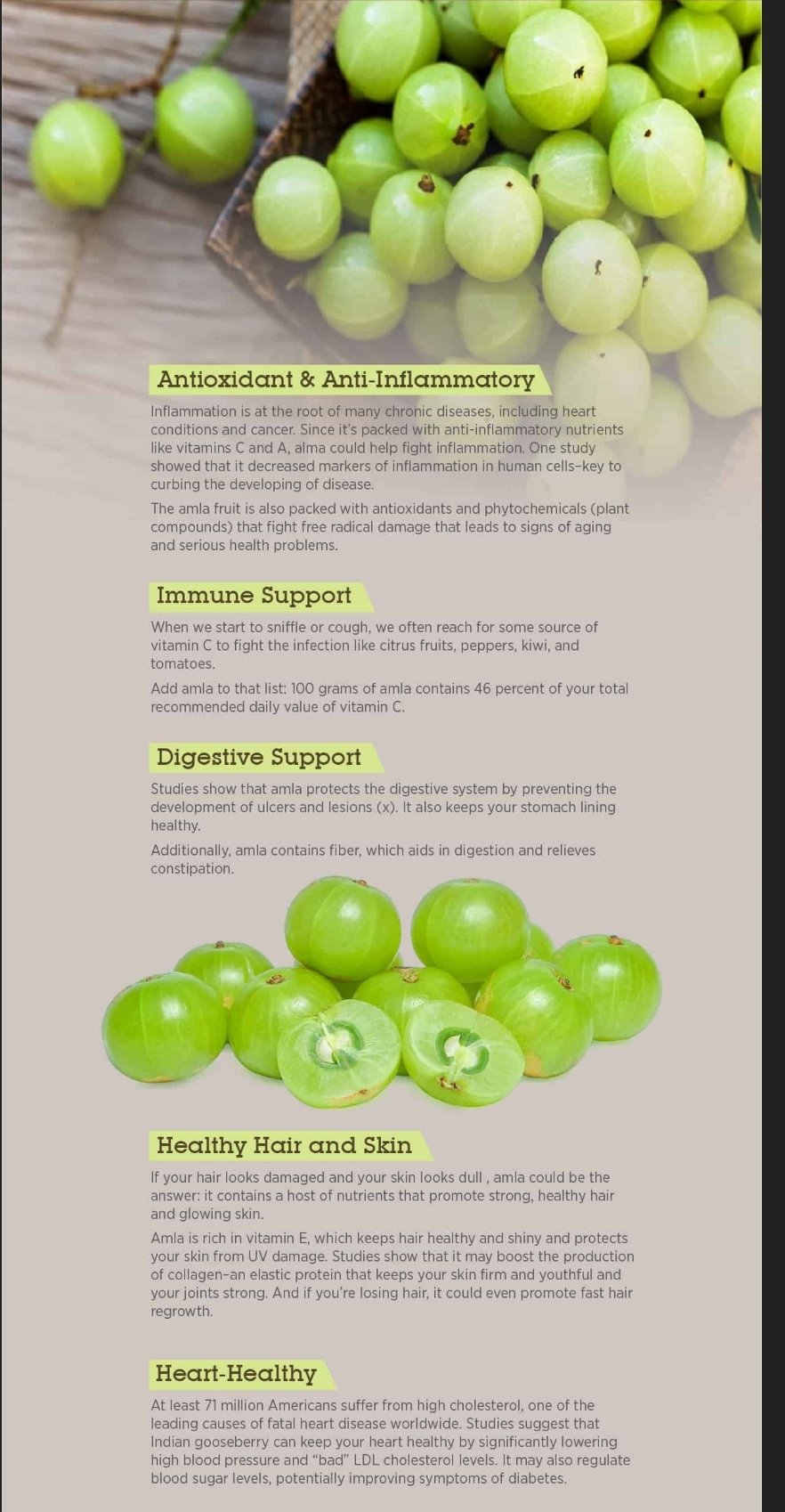 Cellular! Indian Gooseberry. Diabetes-Acidity-Liver-Weight-Memory-Joint Pain-Diuretic-Toxins-Hair-