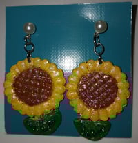 Sunflower  earrings