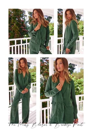 Image of Emerald Forest Brooklyn Pant. By JAASE