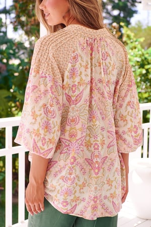 Image of Lily Vine Peony Shirt. By JAASE 