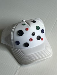 Image 2 of The many buttons hat 