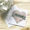 ‘Hitched’ Wedding Card