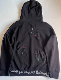 Image 2 of The many buttons patch hoodie 