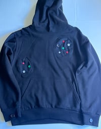 Image 1 of The many buttons patch hoodie 