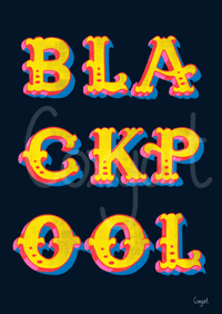 Image 1 of Blackpool fairground letters